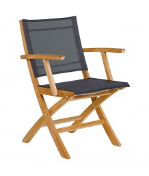 Barlow Tyrie - Horizon Folding Teak Dining Carver Chair